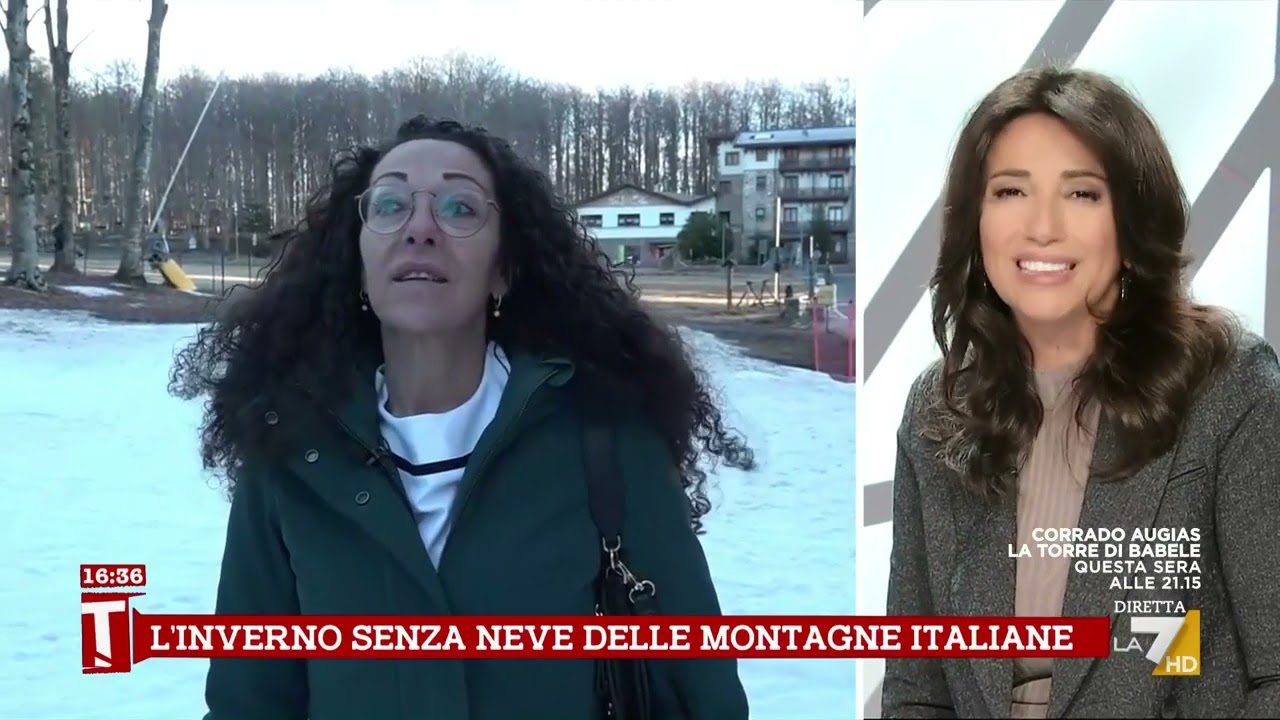 Cambiamento climatico, il monte Amiata senza neve