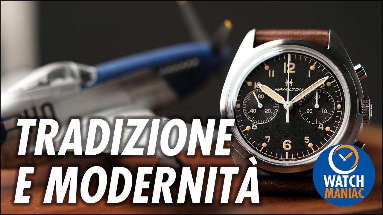 Hamilton Khaki Pilot Pioneer Mechanical Chronograph, la recensione