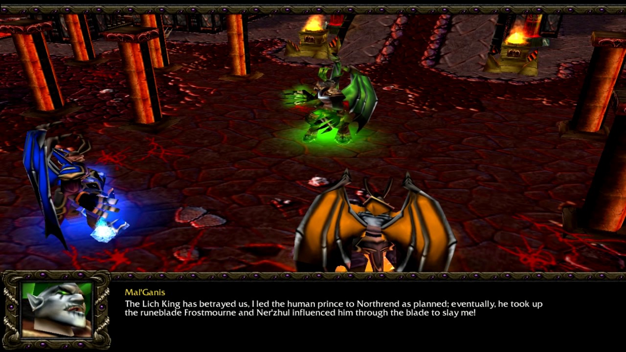 Warcraft 3:Revenge of Mal'Ganis: The Dreadlords Meeting