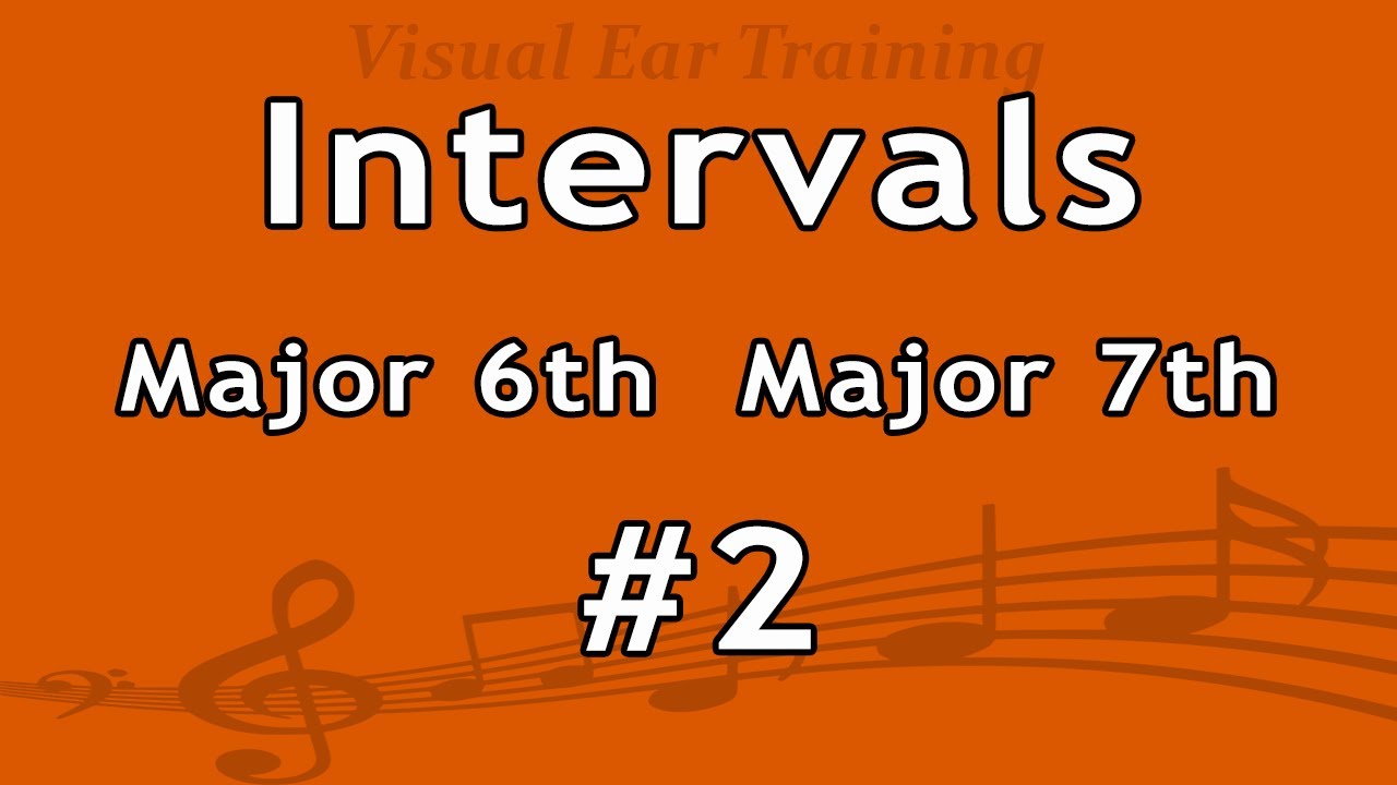 Ear Training Exercise - Intervals: Major 6th, Major 7th #2