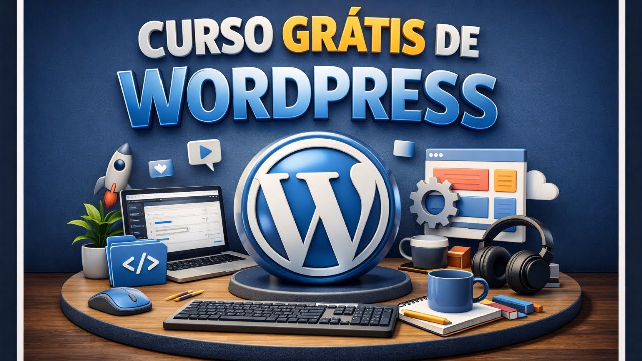 CURSO DE WORDPRESS COMPLETO 2026 DO ABSOLUTO ZERO - GRATUITO