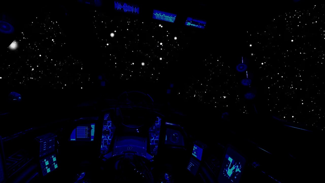 Brown Noise | Cockpit of an intergalactic Spacecraft