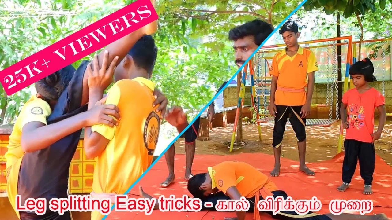 Leg Splitting Easy Tricks in 8Mints | கால் விரிக்கும் எளிய முறை | Varmakalai Flexibility | Lemuria