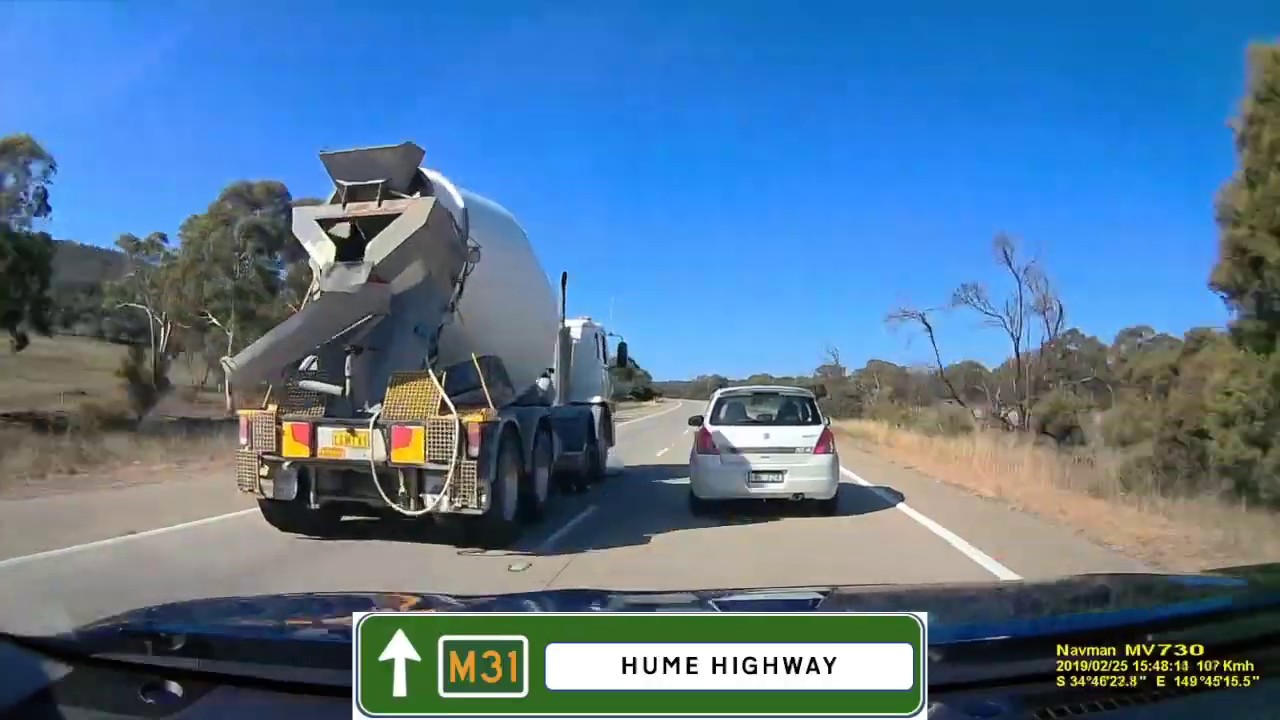 Canberra Airport to Thornleigh, NSW (Sydney) Drive via M23, M31, M7, M2 and A28