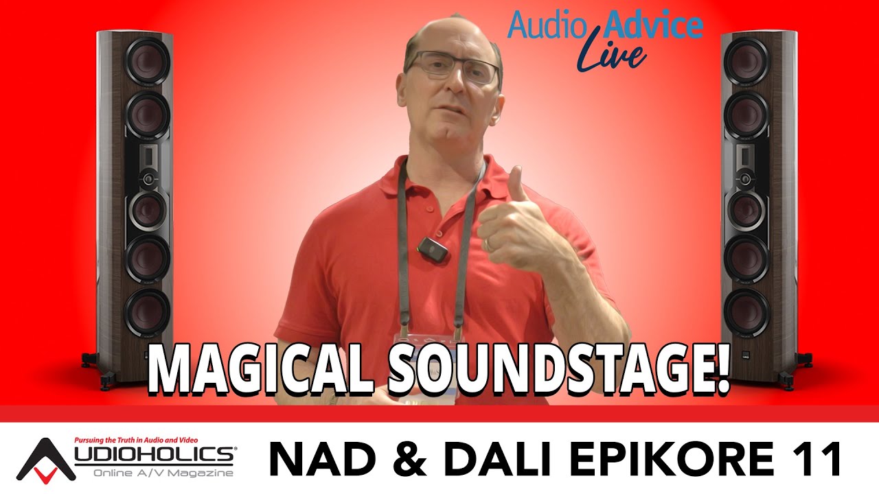 $60k/pair Dali EPIKORE 11 Demoed w NAD M33 Streaming DAC AMP!
