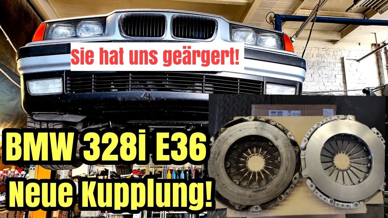 Neue Kupplung! BMW 328i ärgert uns | E36-Projekt | Youngtimer 2021