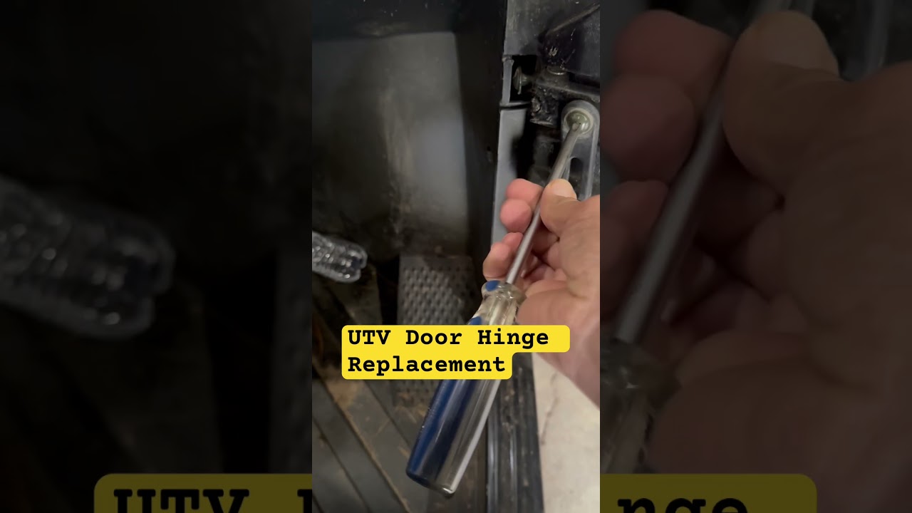 How to Replace a UTV Door Hinge on a Coleman 550 in Minutes | Easy Fix