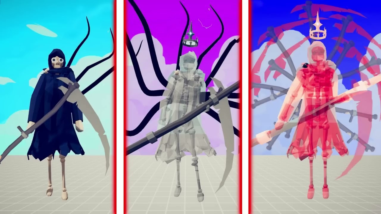 EVOLUTION OF ULTIMATE REAPER | TABS - Totally Accurate Battle Simulator