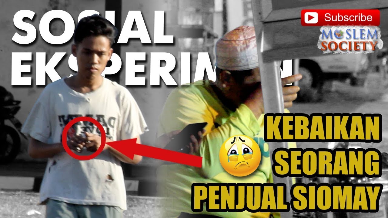 SOCIAL EXPERIMENT - RAHASIA PEDAGANG YANG BERNASIB BAIK