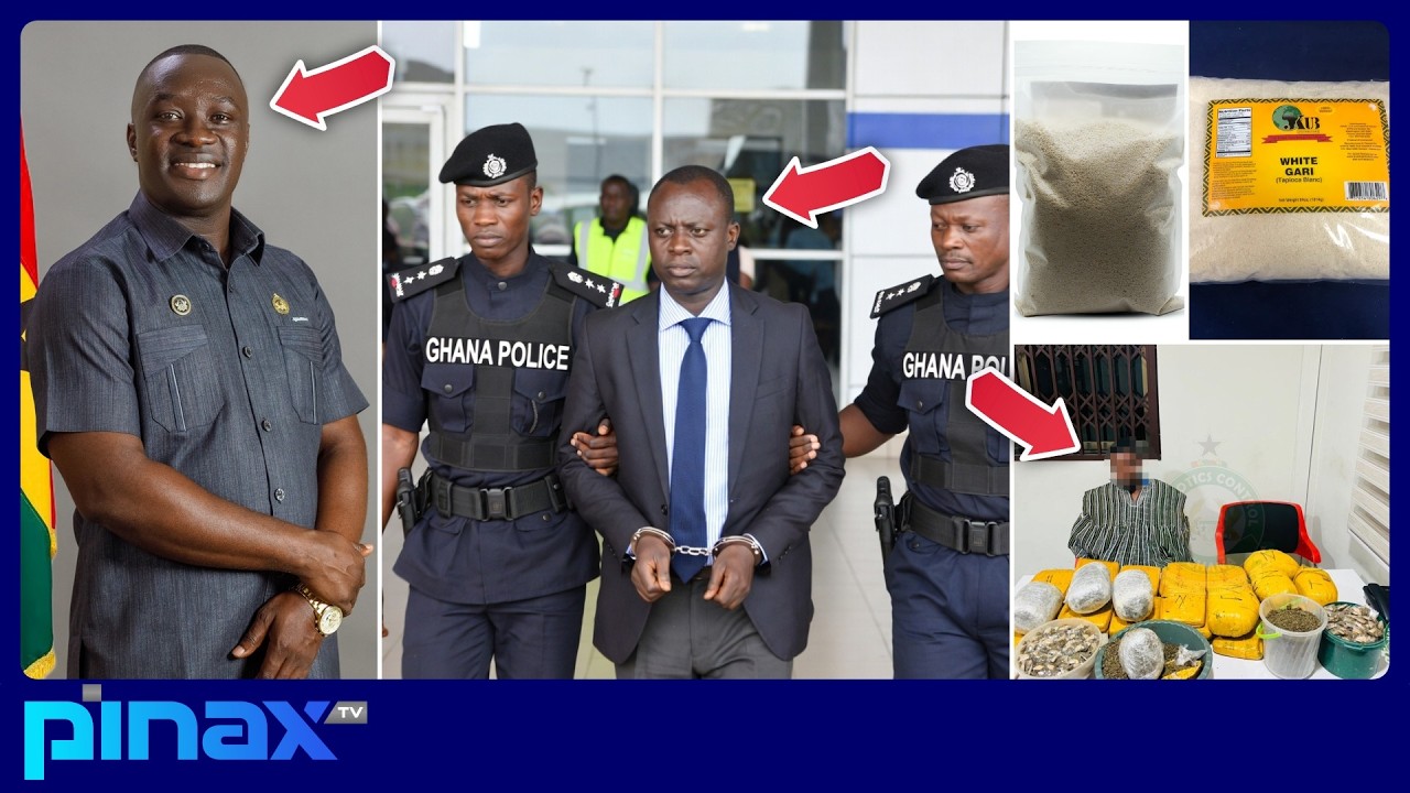 🚨UPDATE: ARRESTED Businessman Busted With Cocaine At Kotoka Exp0sed as Owner of Popular Gari Company