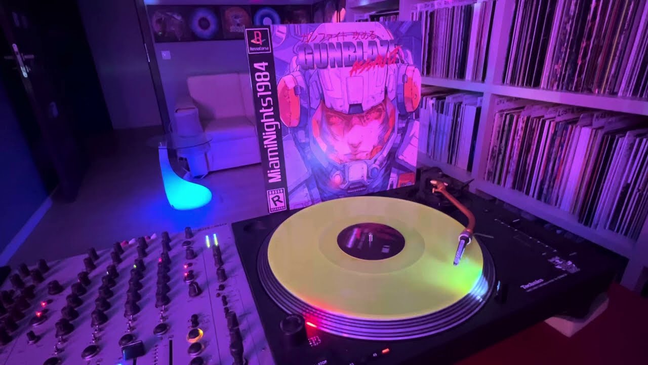 Gunblaze Assault Video Game Soundtrack by Miami Nights 1984 on ViNYL