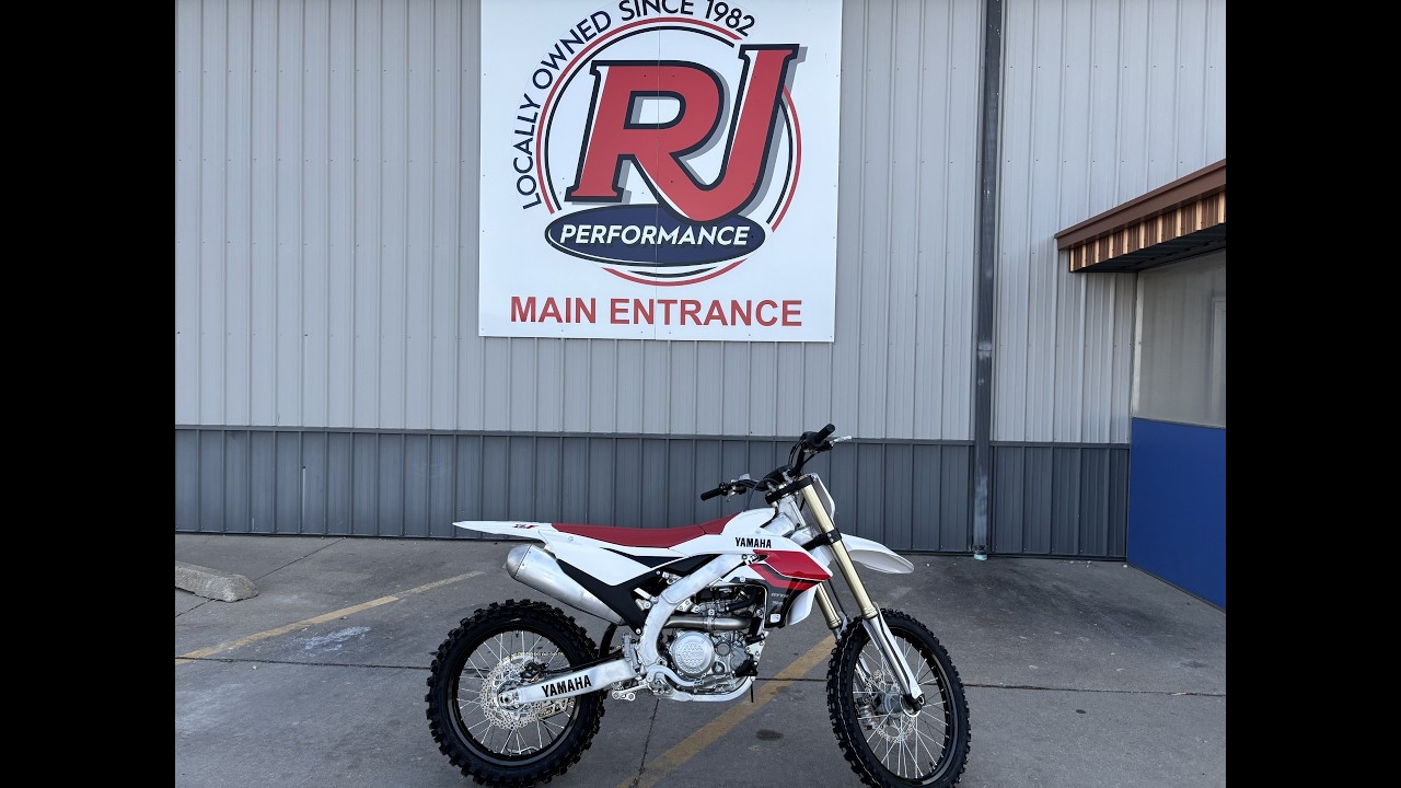 2026 Yamaha YZ450F 70th Anniversary Edition - Walk Around Video