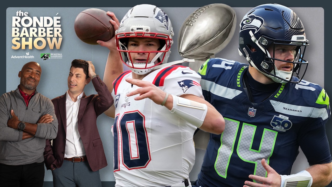 Who Has the Edge in the Super Bowl? Patriots vs Seahawks Preview | The Rondé Barber Show