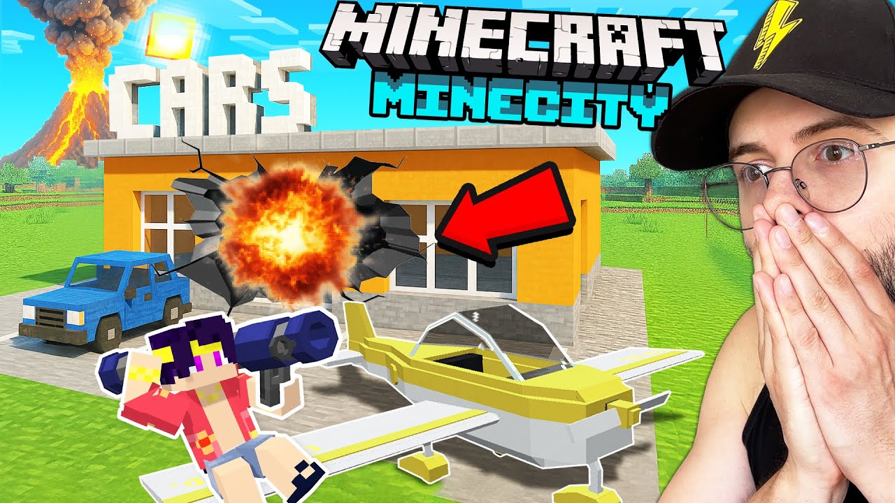 Ne-am CERTAT de la AVION si AM TRAS CU BAZOOKA... (Minecity)
