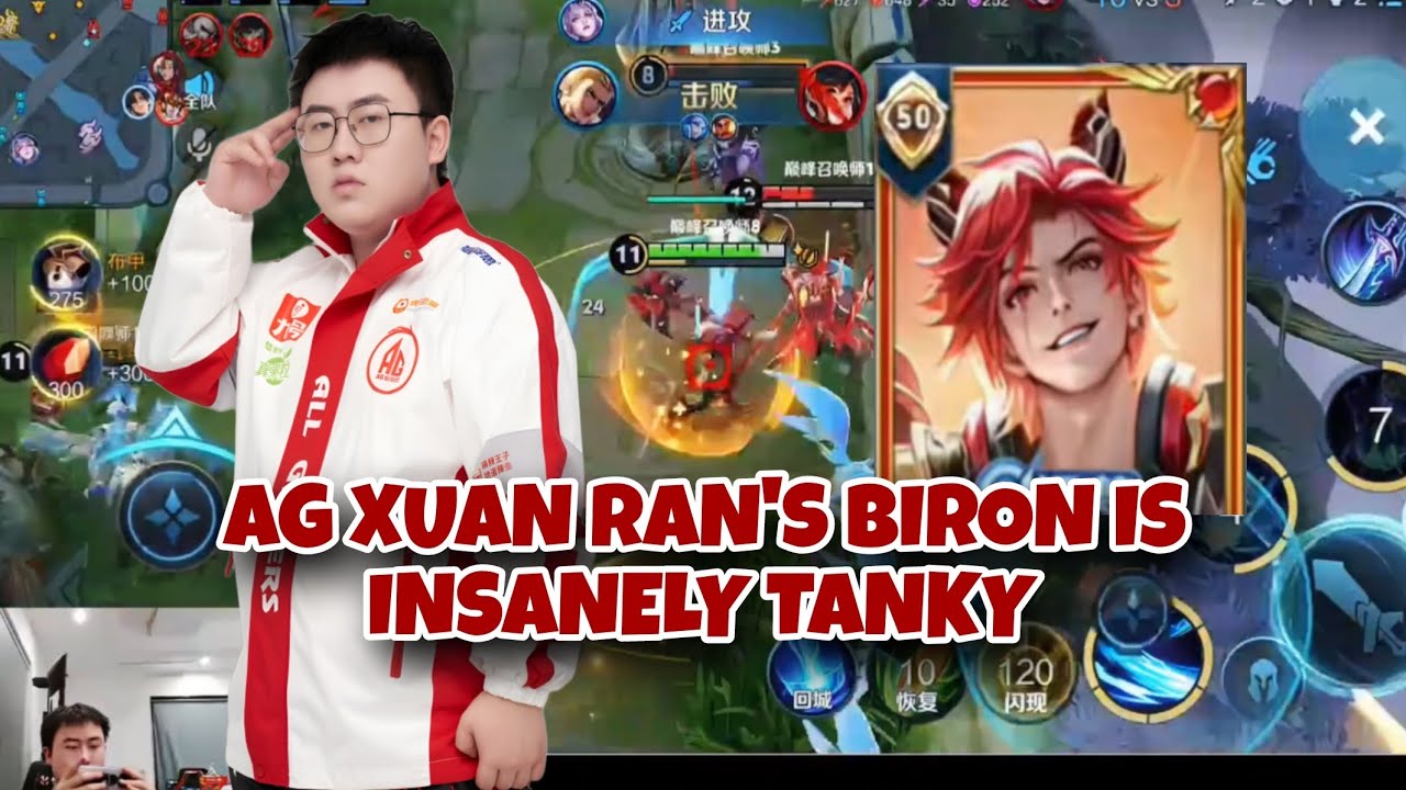 NEW TANKY BIRON BUILD BY AG XUAN RAN | HONOR OF KINGS