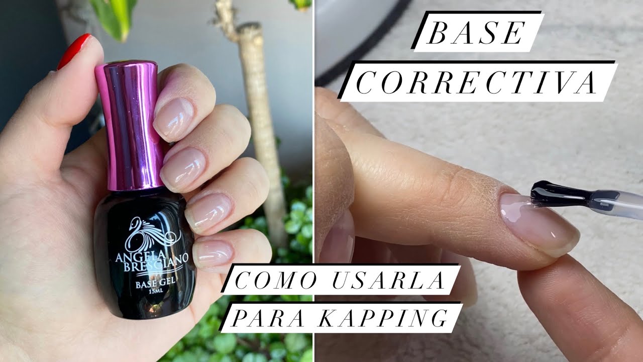 Base correctiva - Rubber base | COMO USARLA PARA HACER KAPPING