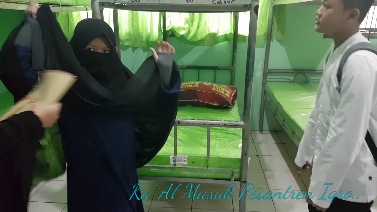 Hari pertama Kak Al masuk SMPIT Iqro Bekasi