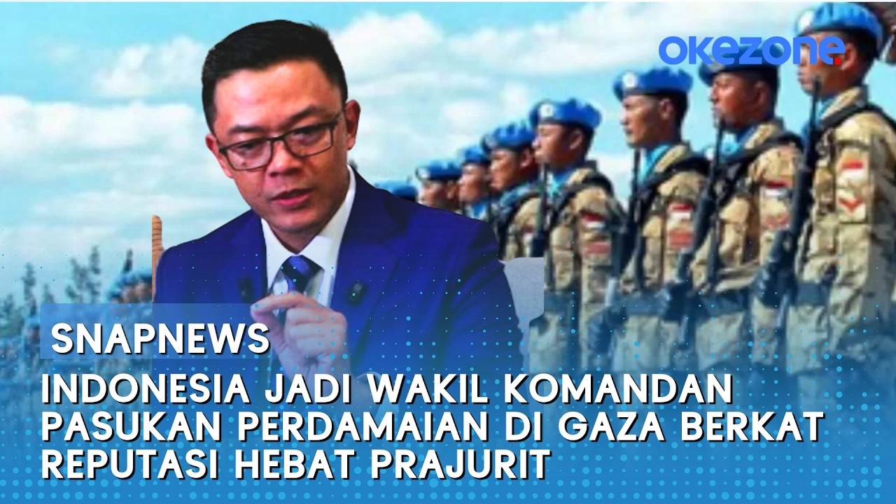 Indonesia Jadi Wakil Komandan Pasukan Perdamaian di Gaza, Menlu: Berkat Reputasi Hebat Prajurit