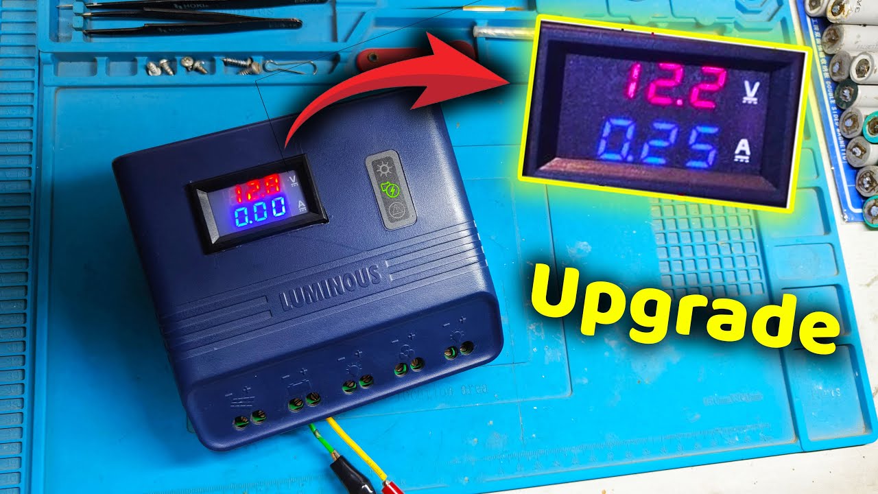 Luminous Solar Charge Controller | How to upgrade solar charge controller || ⚡⚡