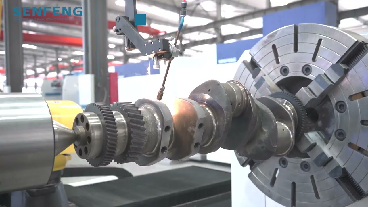 SENFENG robotic laser cladding workstation