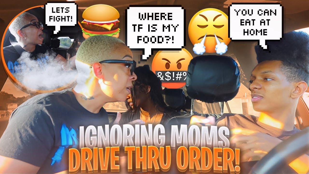 ИГНОРИРОВАТЬ РОЗЫГРЫШ МАМЫ С ЗАКАЗОМ АВТО😱🍔**ПЛОХАЯ ИДЕЯ**