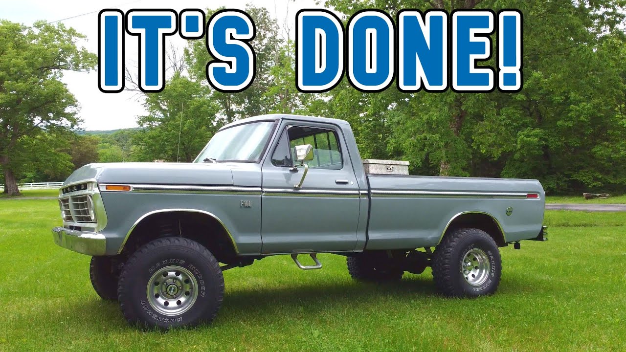 "Mr. Gray Is DONE – Final Episode of the 1974 Dentside F100 Build!"
