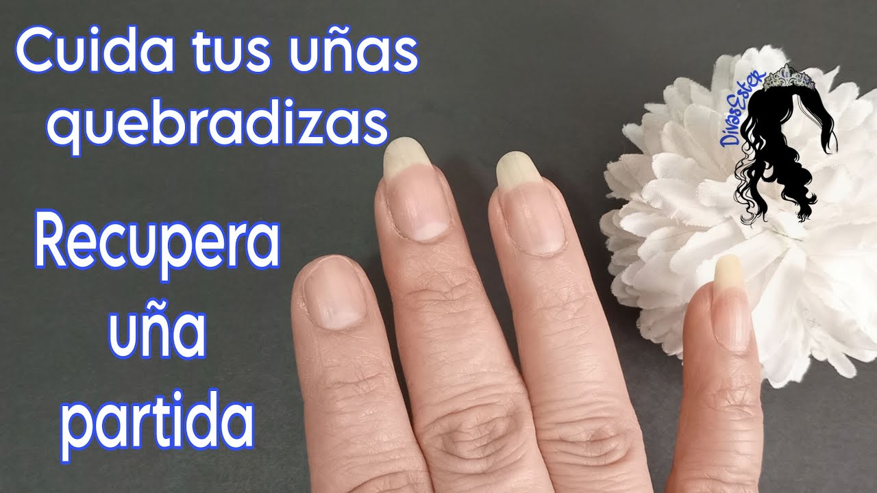 Cuidar uñas quebradizas. Recuperar uñas cuando se parten