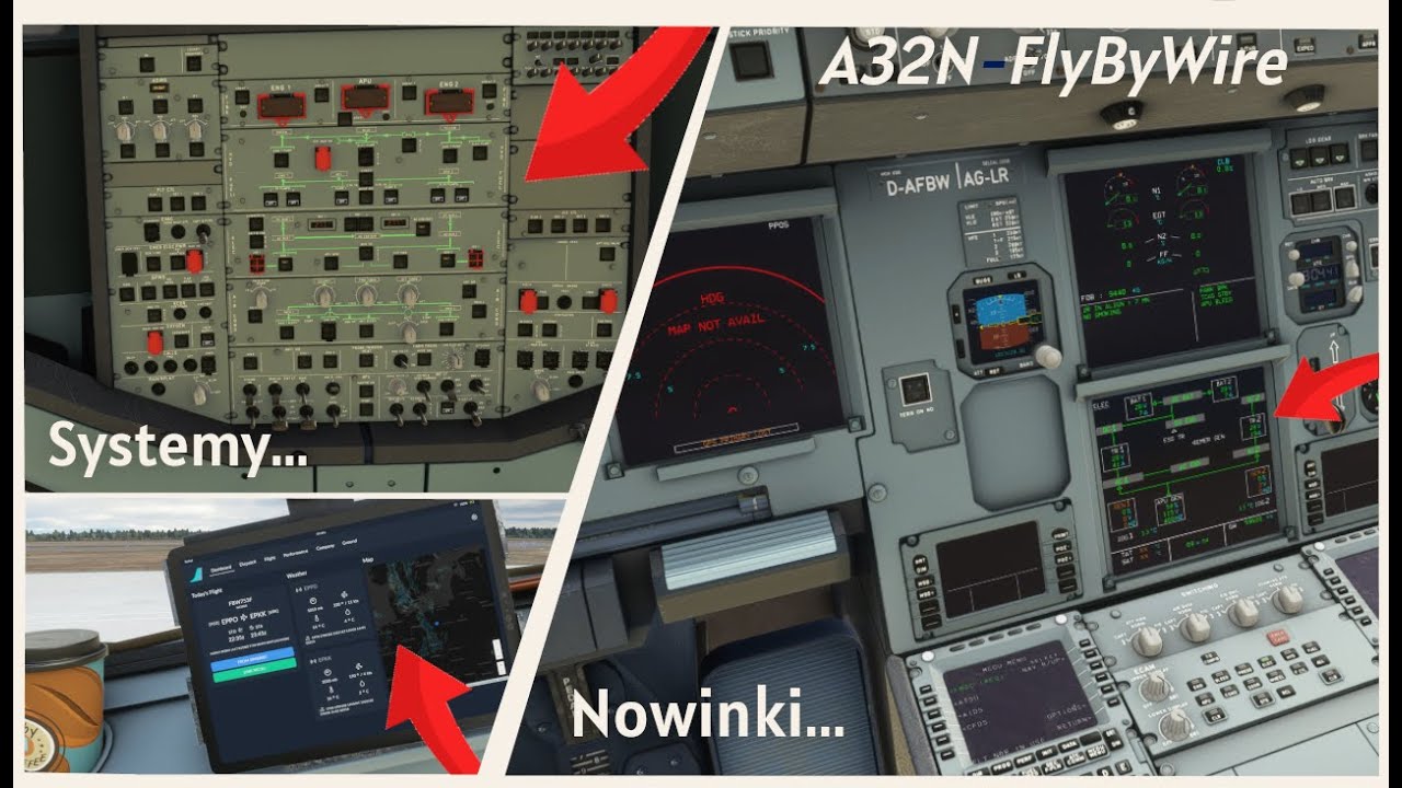 MSFS | Jak Wygląda A32N FlyByWire Po 7 Miesiącach Pracy | Prezentacja System&oacute;w i Nowinek.