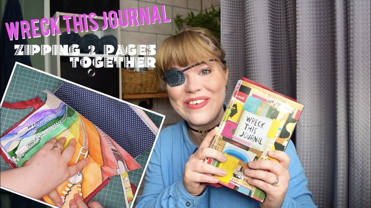 Wreck This Journal Colour Edition | Episode 2 | Attach these pages