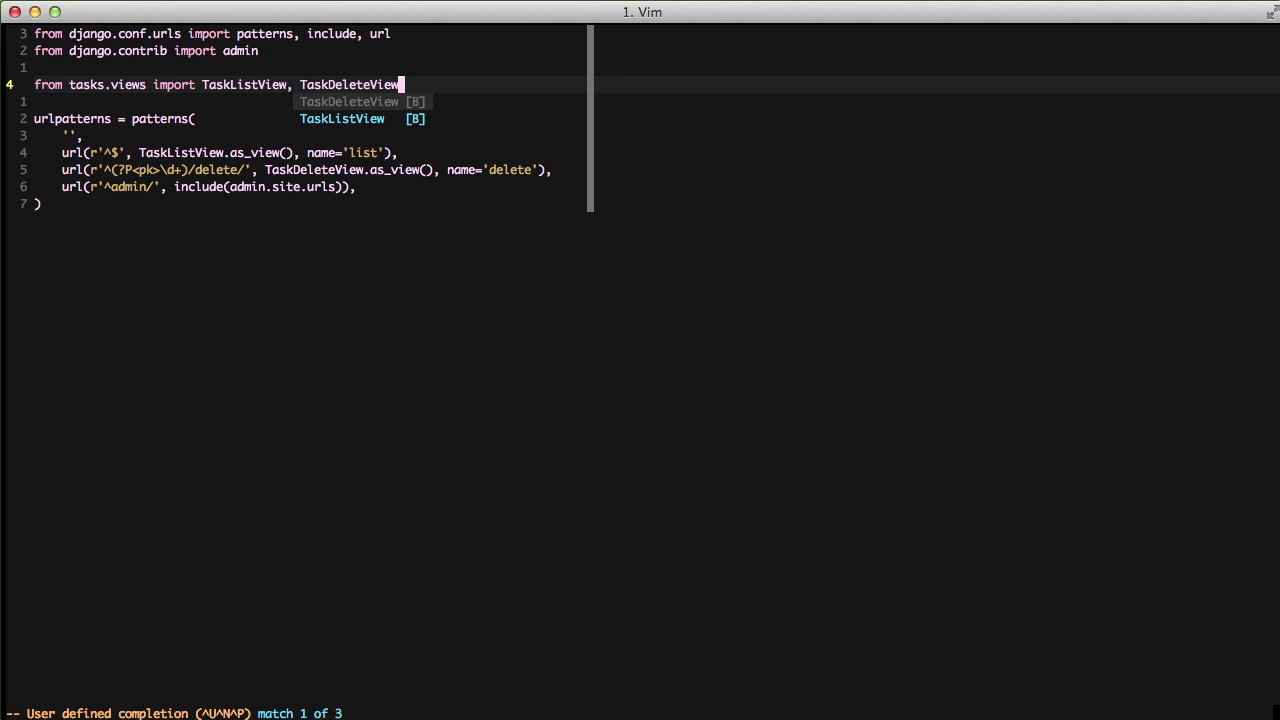 Delete objects with a DeleteView