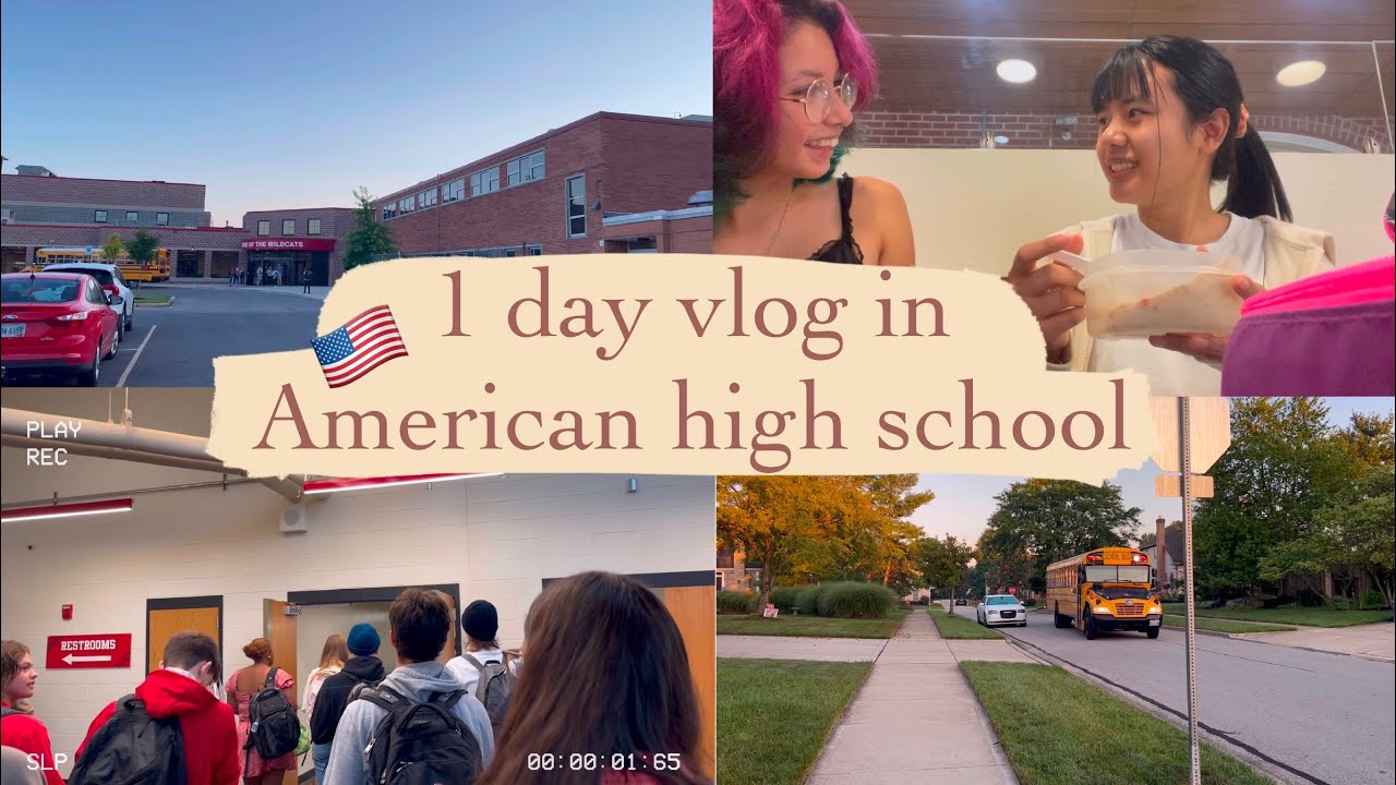 1 day vlog in American high school | นักเรียนแลกเปลี่ยนอเมริกา | Muan’s diary