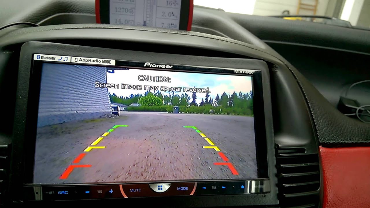 Cheap 11&euro; Car Rear View Camera In Action