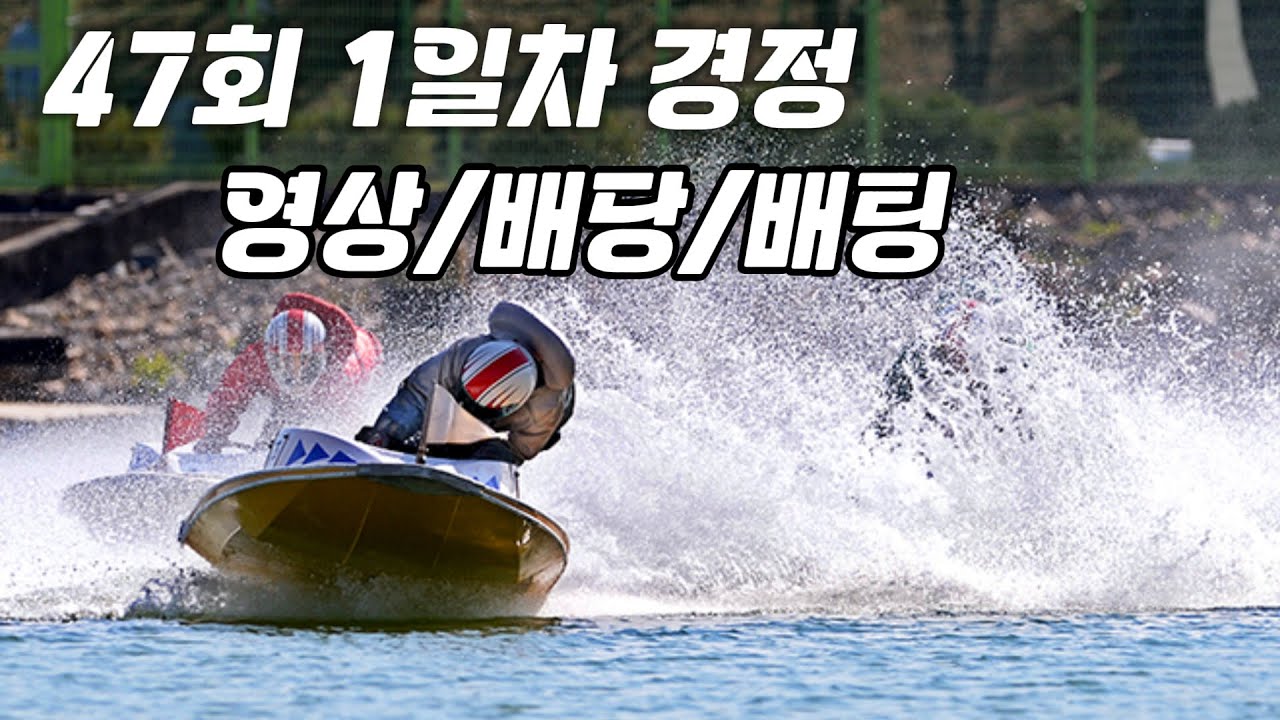47회1일차 미사리경정 하이라이트  #경정 #경마 #경륜