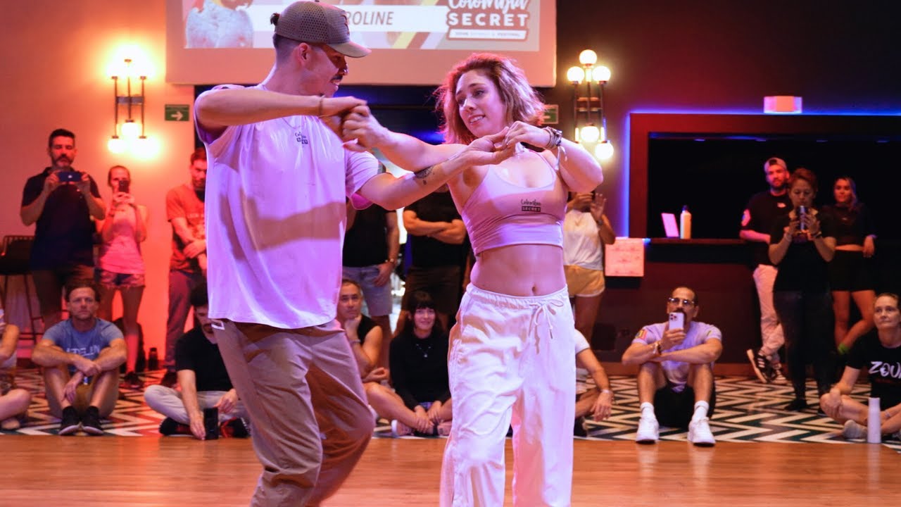 Brazilian Zouk Demo | Caroline Haugsted & Allan Maia | Colombia Secret Zouk 2023