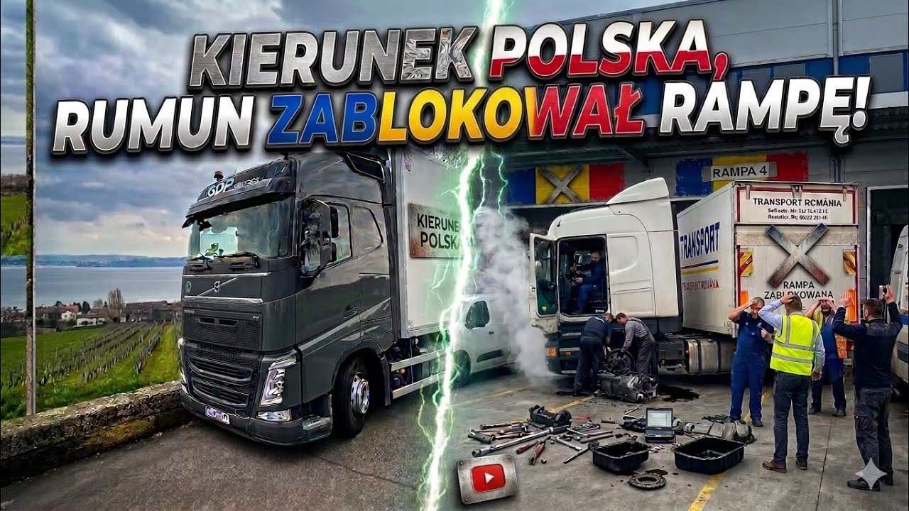 18 TONOWY ŚWIEŻAK #9 -  KIERUNEK POLSKA, RUMUN ZABLOKOWAŁ RAMPĘ &hellip; ! 