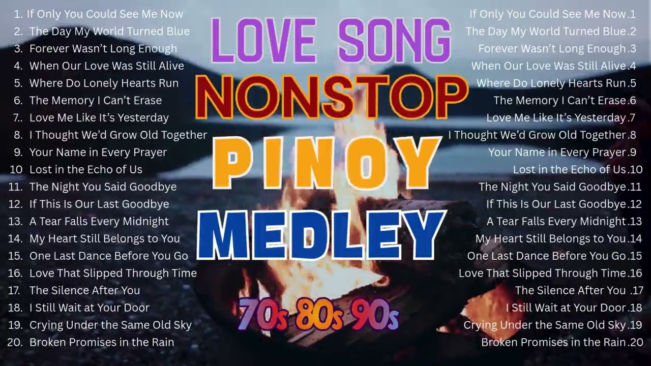 ♾️Nonstop Medley 70's 80's 90's Collection | Greatest Hit Slow Rock Love Song | MGA LUAMANG TUGTUGIN