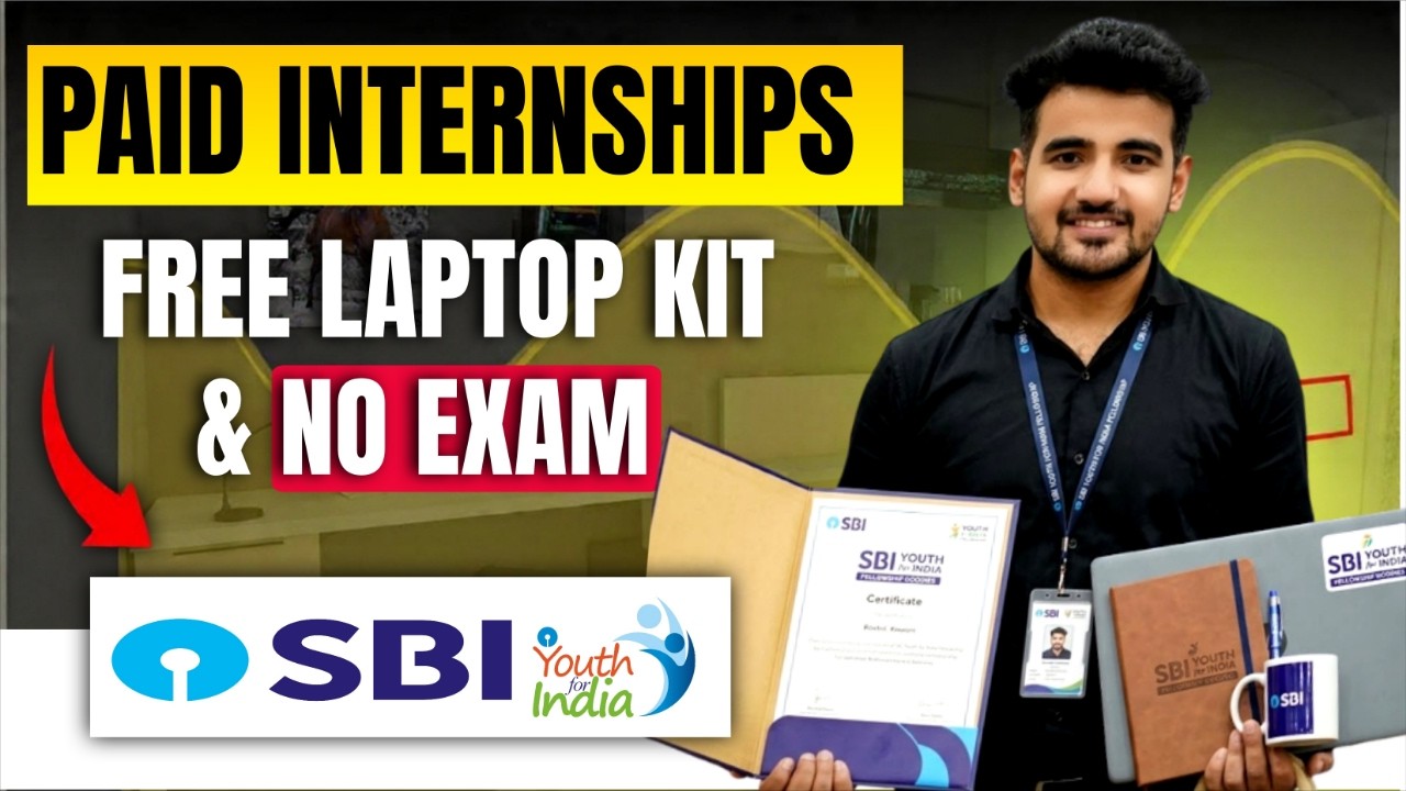 SBI Paid Internship 2026 | For All India Students | Internships for College Students & Graduates