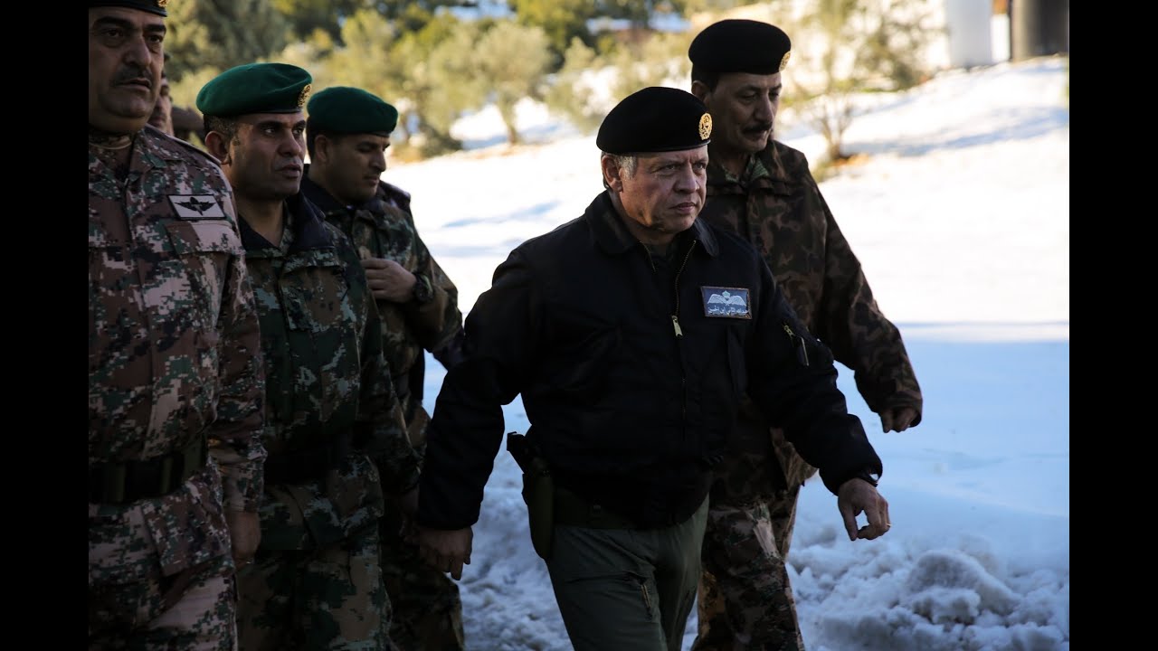 ملخص نشاطات جلالة الملك "العاصفة الثلجية" من 15 - 19 كانون الأول 2013