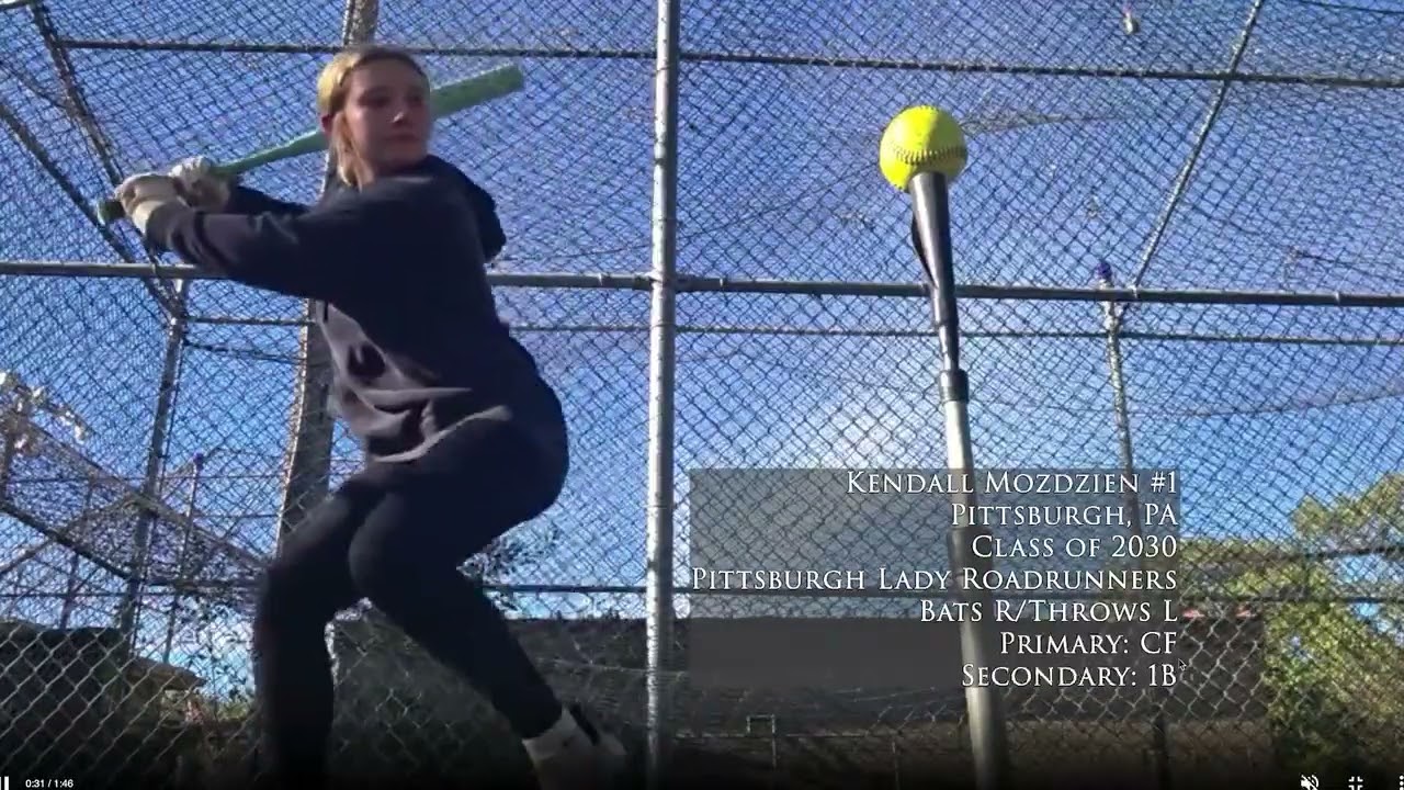 2030 - Hitting Footage - Pittsburgh Lady Roadrunners