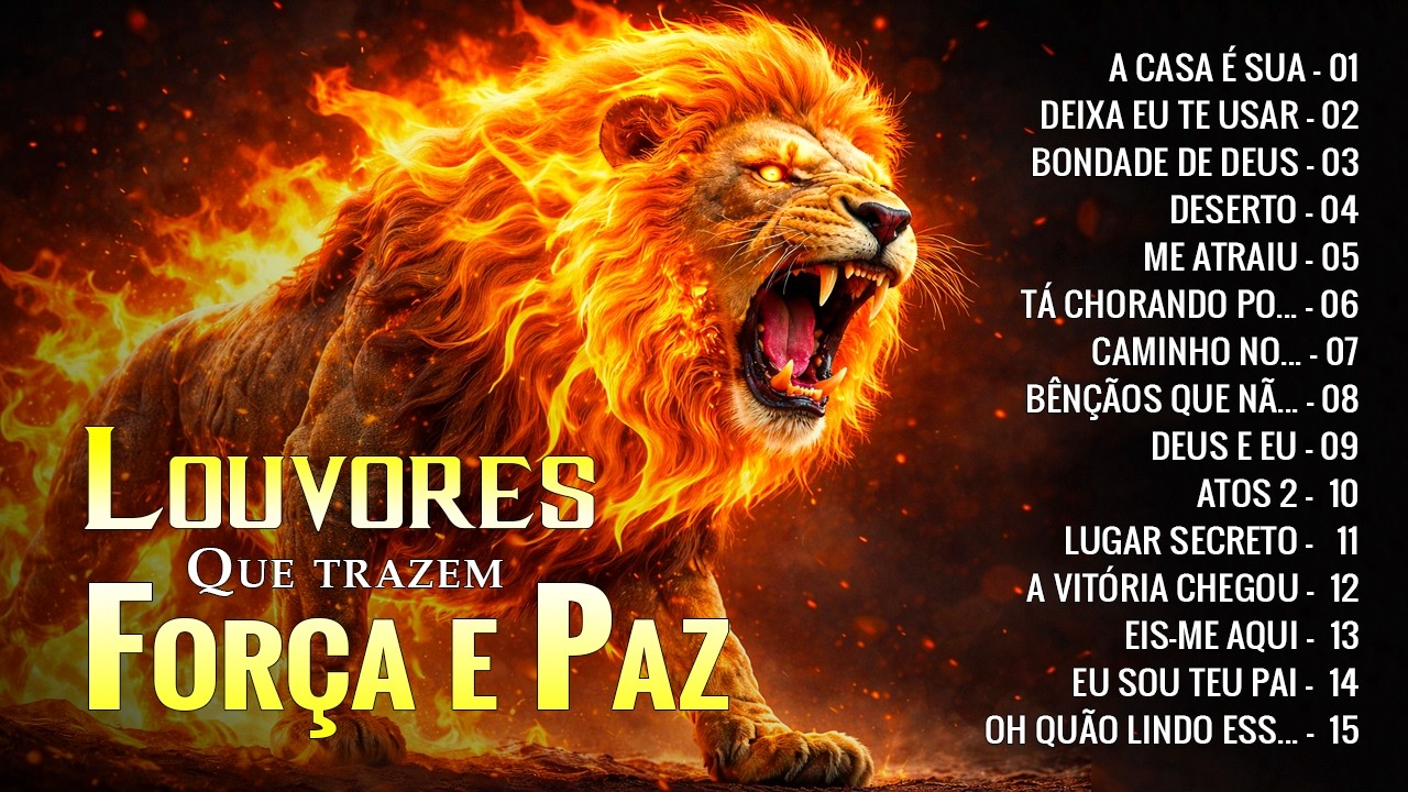 100 Louvores que Trazem Força e Paz - Top Gospel 2026 | Hinos de Adoração e Paz na Presença de Deus