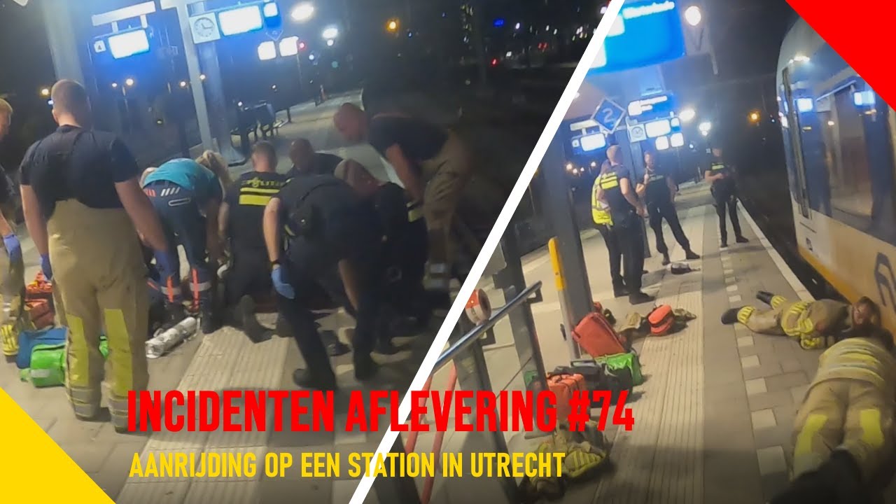 Aanrijding op een station in Utrecht  - Incidentenbestrijders #74