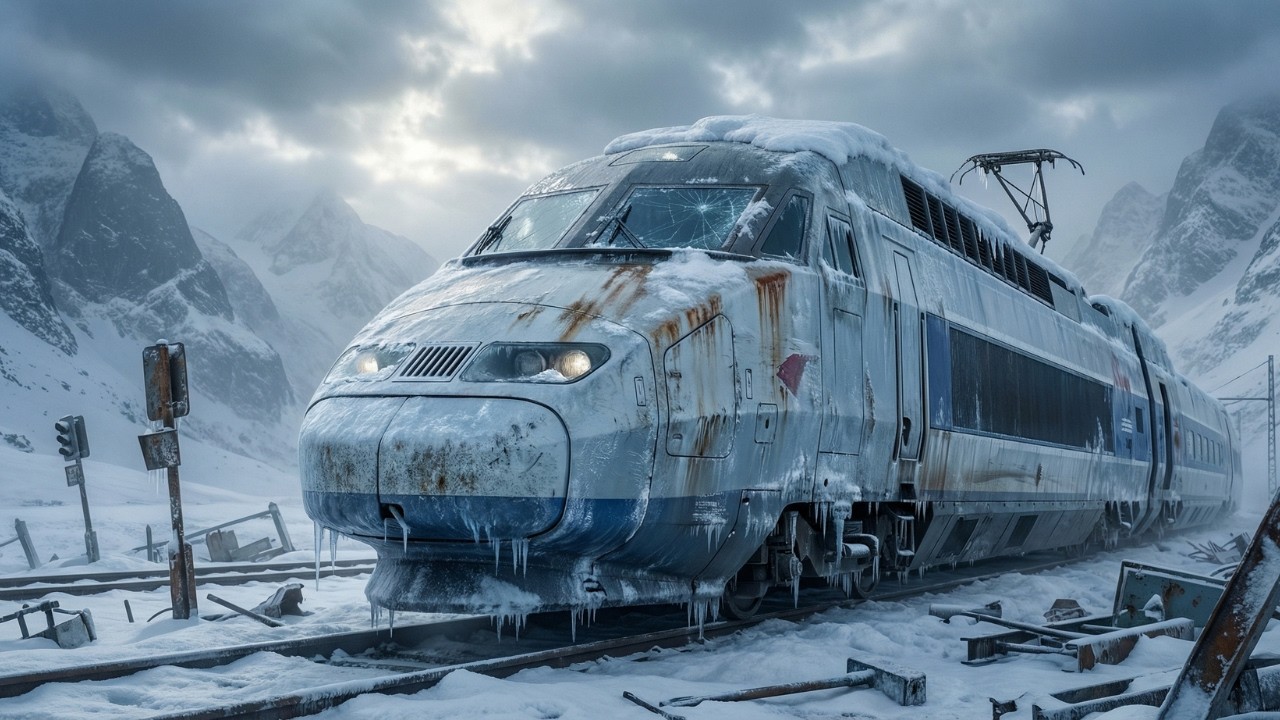 Frozen in the Alps, TGV &Eacute;clipse unearthed and restored to full high-speed glory.