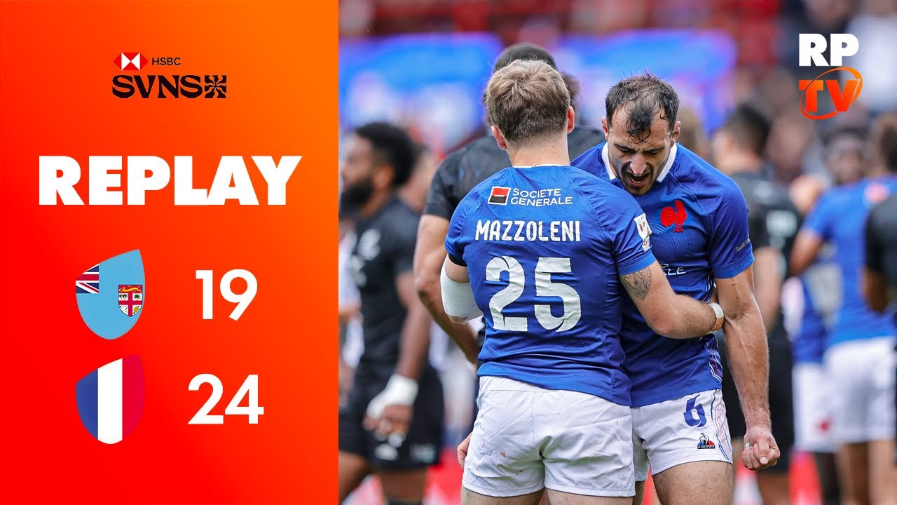 Les Bleus battent les DIEUX DU RUGBY à 7 | Fidji v France | France Sevens