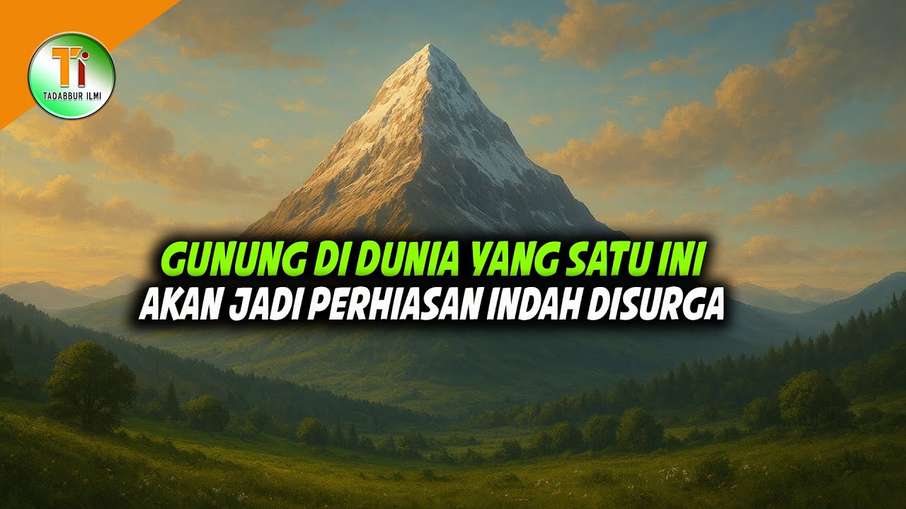 Tahukah Kamu? Gunung Ini Akan Allah Pindahkan ke Surga!