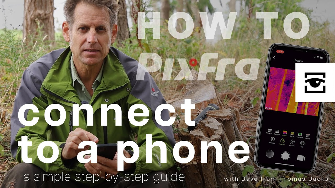How to connect your Pixfra thermal to your phone