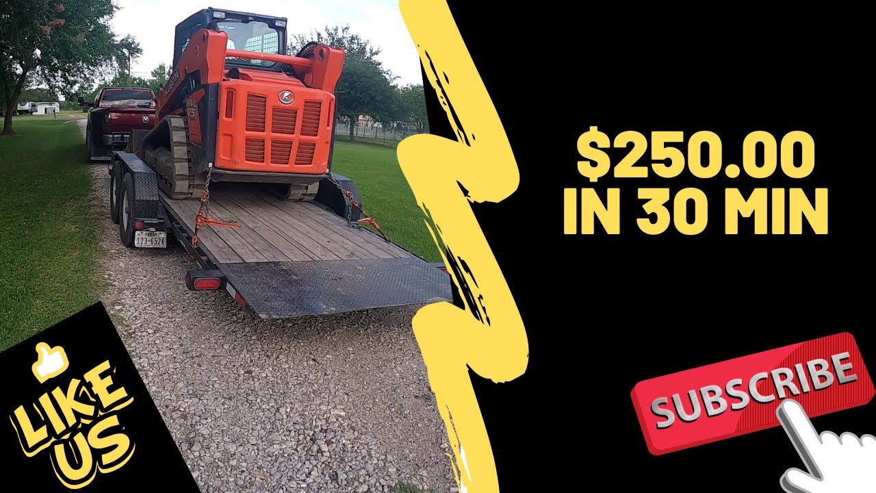 Making Money With A Skid Steer #46