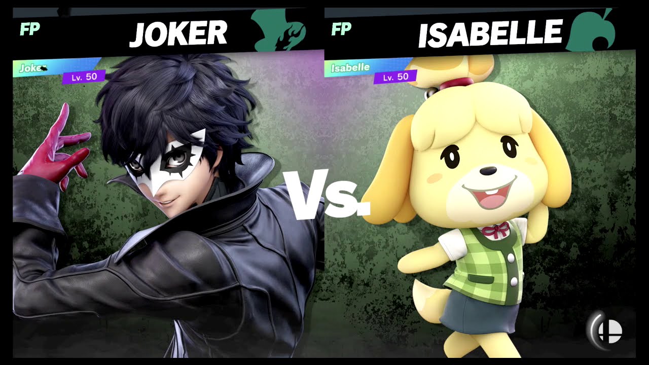 Super Smash Bros Ultimate Amiibo Fights – Request #16293 Joker vs Isabelle