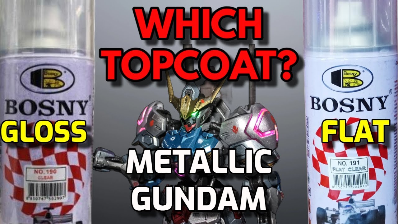 Is Topcoating Metallic Kits a Must? Bosny Experiment Reveals All!