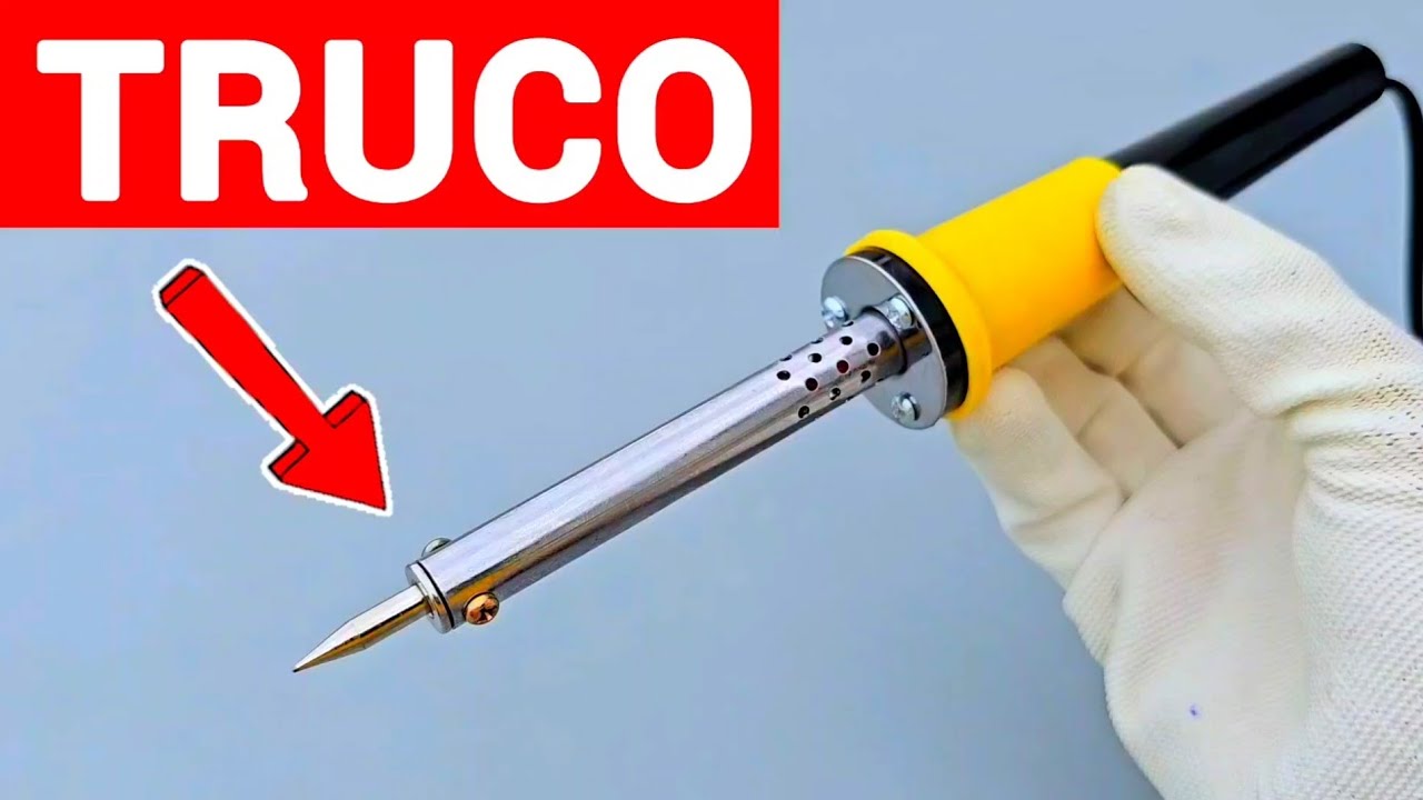 🔥 LO QUE NADIE TE DICE sobre c&oacute;mo soldar con caut&iacute;n‼️⚠️