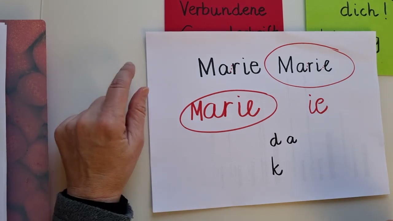 Verbundene Grundschrift lernen